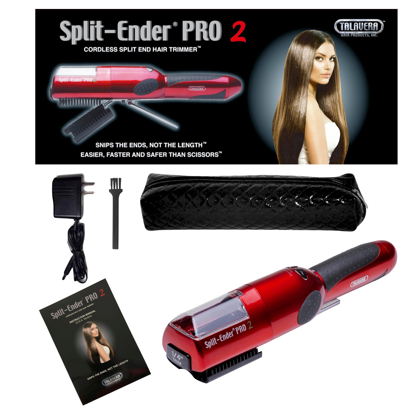 Cortador de puntas de cabello abiertas Split-Ender Pro2
